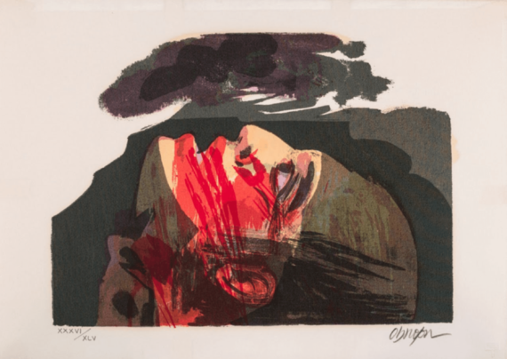 Alejandro Obregón - El grito de Galán, 1977