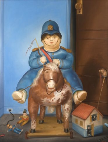 Fernando Botero - Pedrito a caballo, 1974
