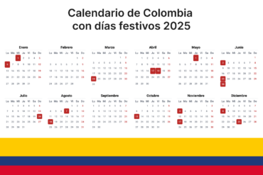 Calendario De Días Festivos en colombia 2025 - Cuáles Días Festivos Y Cuántos Puentes Hay En Colombia 2025
