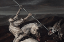 David Manzur - San Jorge y el Dragón | Arte Colombiano (Detalle)