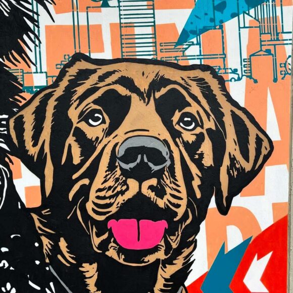 Toxicomano Callejero - Ahí vamos mis perritos - Arte Colombiano (Detalle)