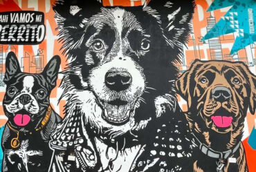 Toxicomano Callejero - Ahí vamos mis perritos - Arte Colombiano (Detalle)