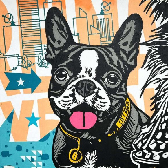 Toxicomano Callejero - Ahí vamos mis perritos - Arte Colombiano (Detalle)