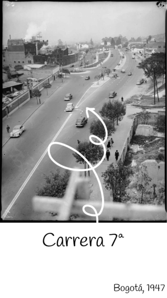 Sady González - Plazuela de San Martín - Bogotá, 1947