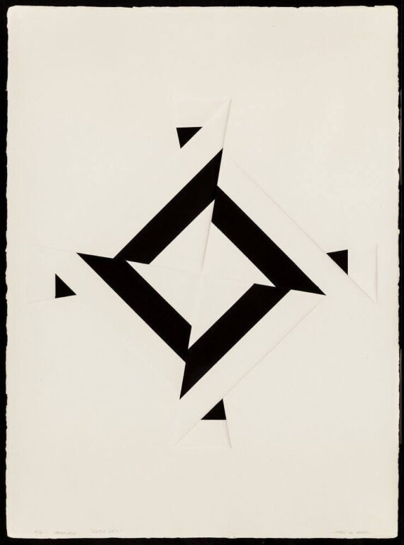 Ómar Rayo - Lotus No. 1 - Obra gráfica | Arte Colombiano