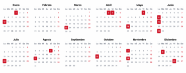 Calendario De Días Festivos en colombia 2026 - Cuáles Días Festivos Y Cuántos Puentes Hay En Colombia Este Año
