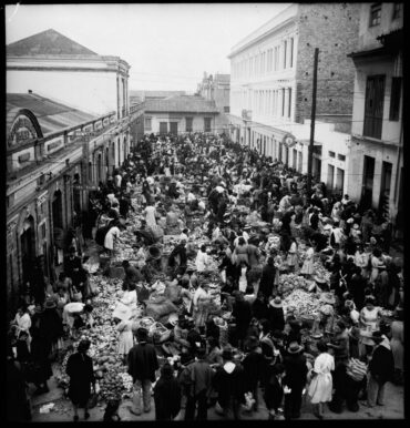 Sady González - Plaza de mercado de las Nieves de Bogotá | Arte Colombiano