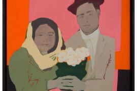 Beatriz González, Los suicidas del Sisga II, óleo sobre tela, 1965